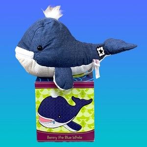 COPY - Scentsy Buddy Benny the Blue Whale with Jammy Time Scent Pak